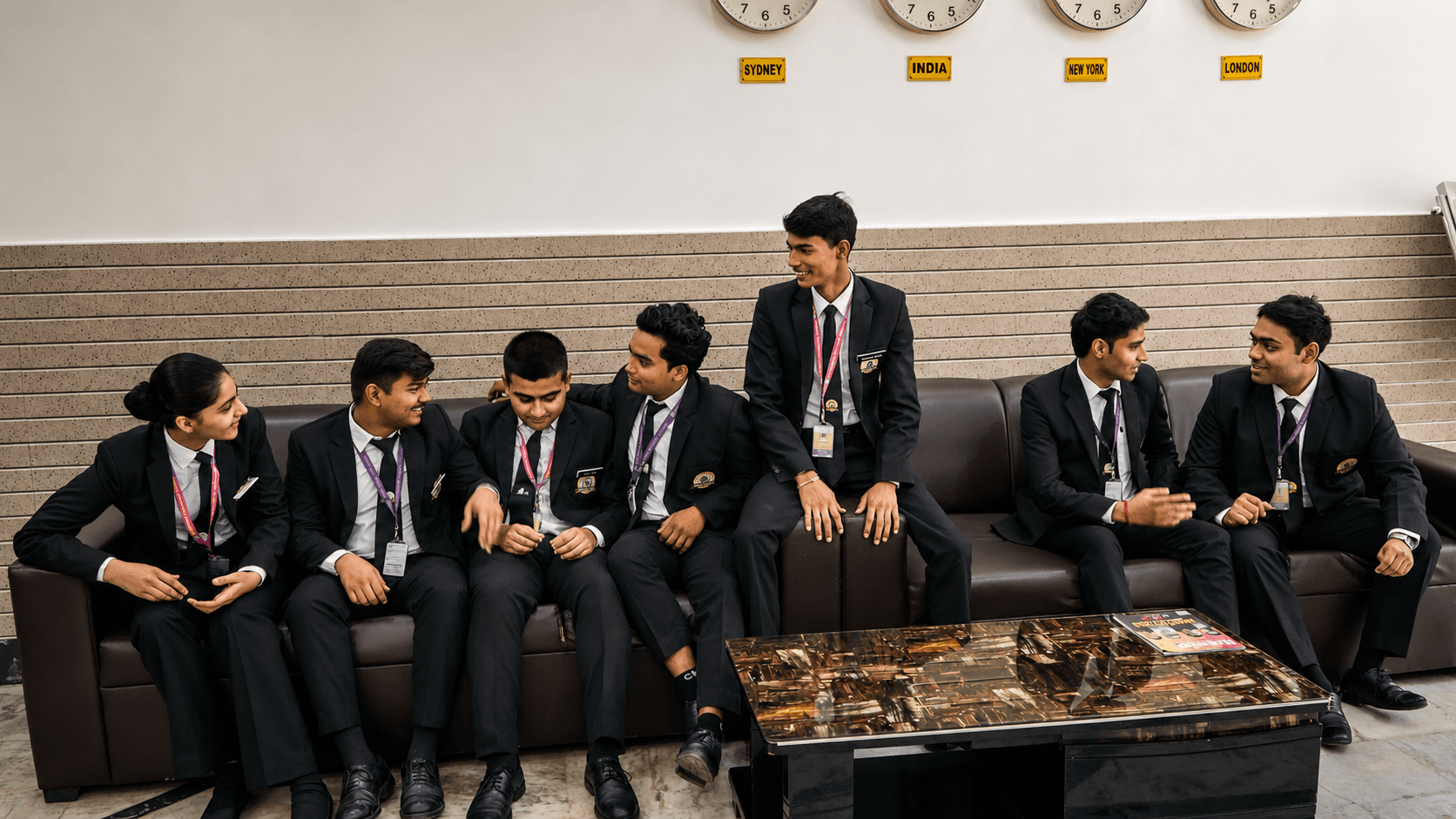 Campus life moment at SRM IHM