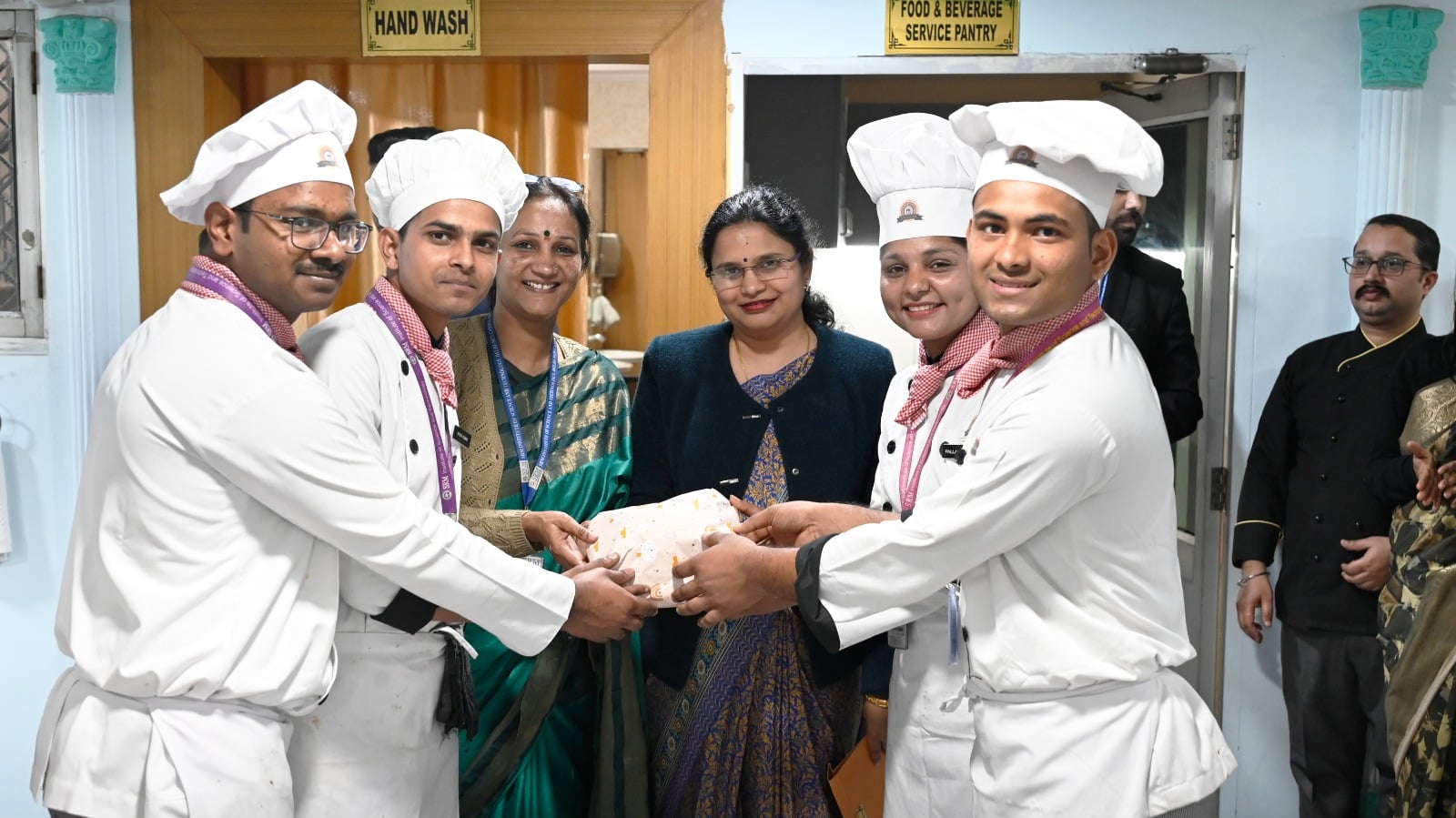 Campus life moment at SRM IHM