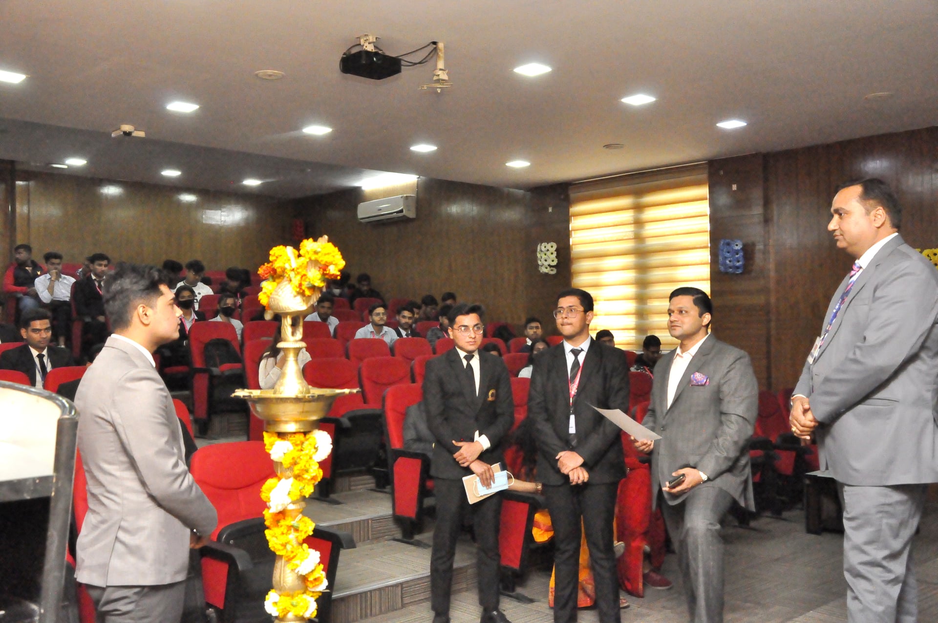 Campus life moment at SRM IHM