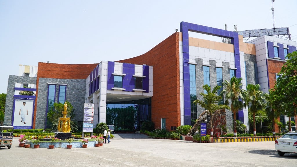 SRM Institute of Science and Technology campus building