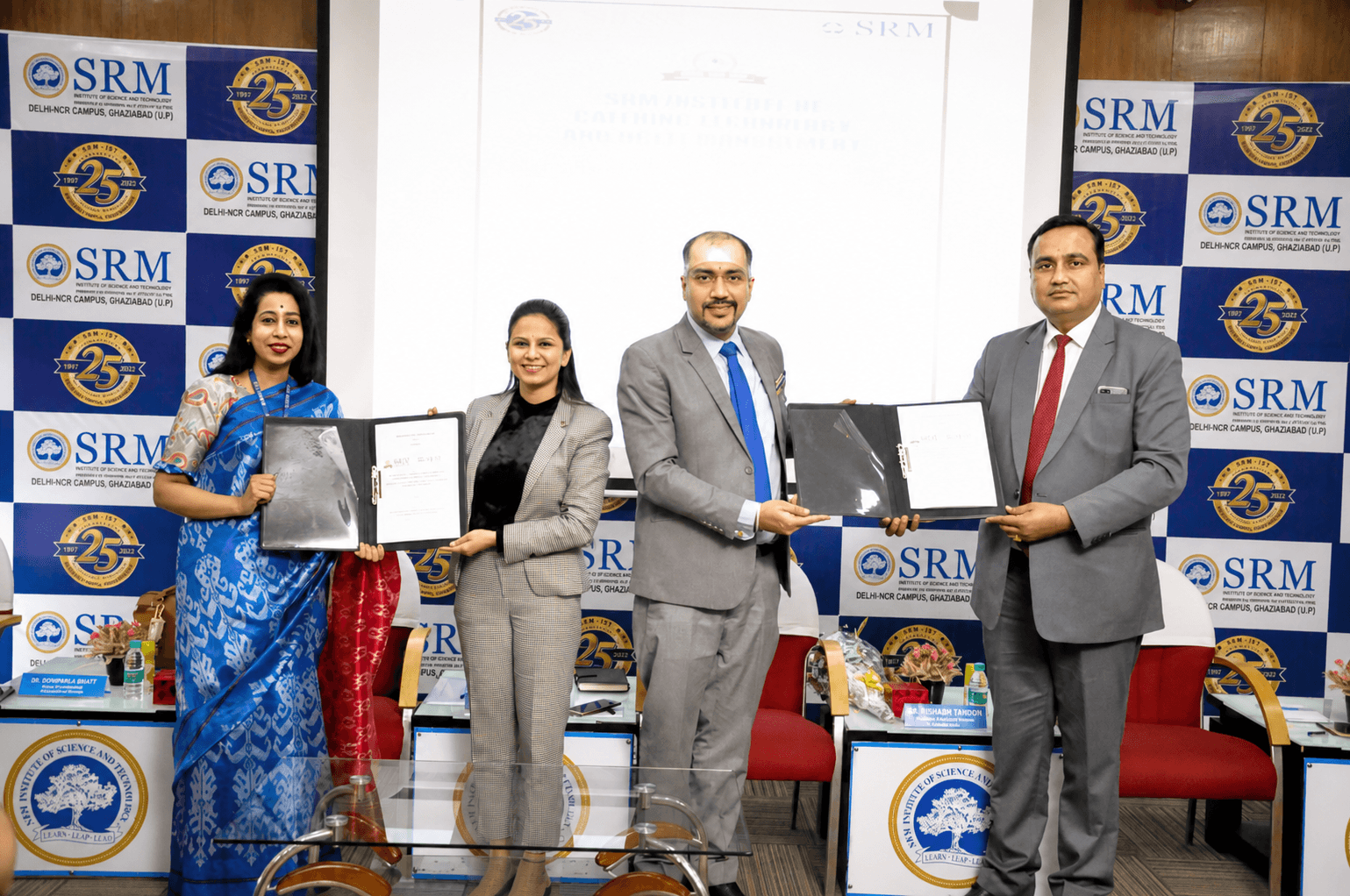 Industry partnership meeting at SRM IHM