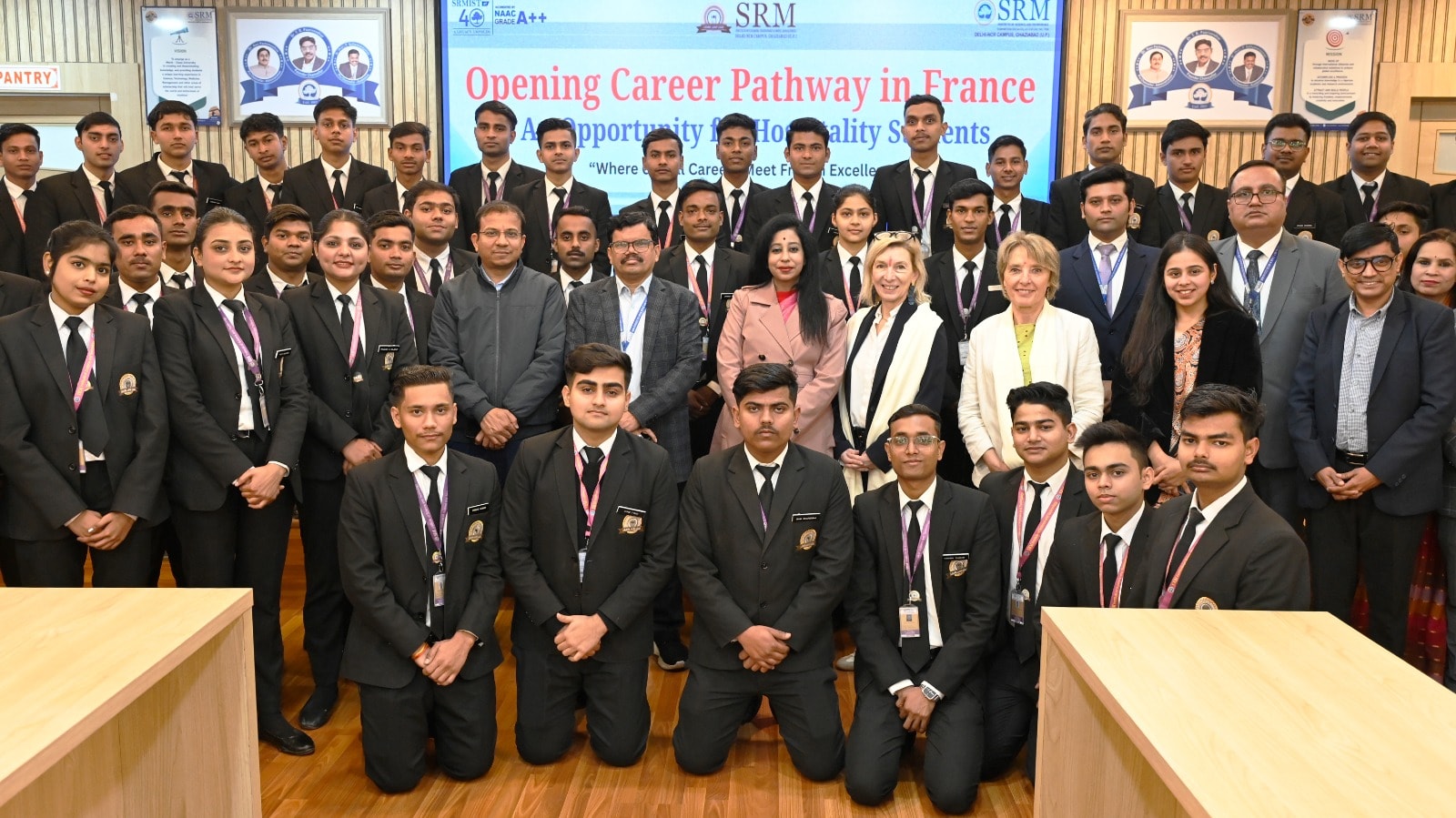 Hospitality brand partners with SRM IHM students