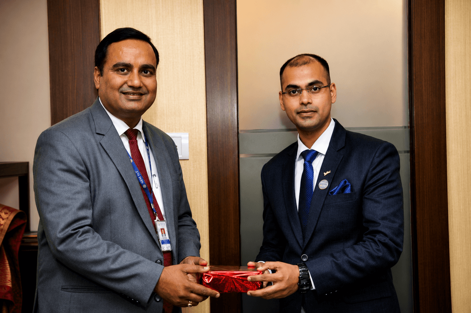 SRM IHM graduate in a professional hospitality environment
